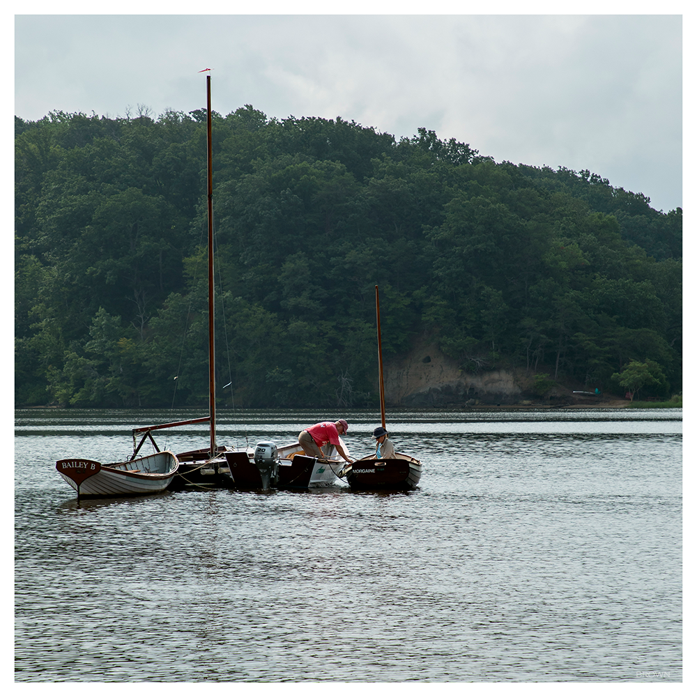 Small Boat Mess About, Aug. 5, 2023. Photo by Michael Brown Gallery 564.