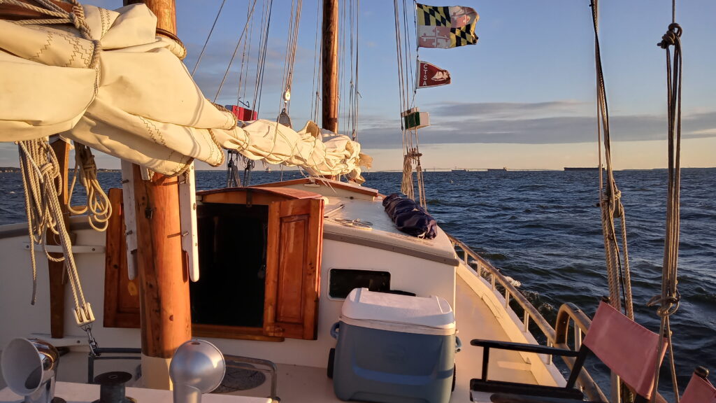 Great Chesapeake Bay Schooner Race, October 4-7, 2023. Photo provided by Jack Zuraw.